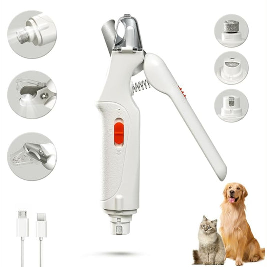 CATPICK Todo-en-uno: Pulidor de uñas con motor silencioso